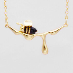 Diamond Little Bee Necklace